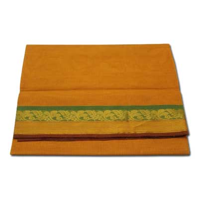 "Venkatagiri Cotton saree with checks -SLSM-99 - Click here to View more details about this Product